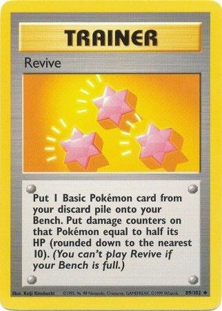 Revive 089/102 Normal Base Set Revive 089/102 Normal Base Set