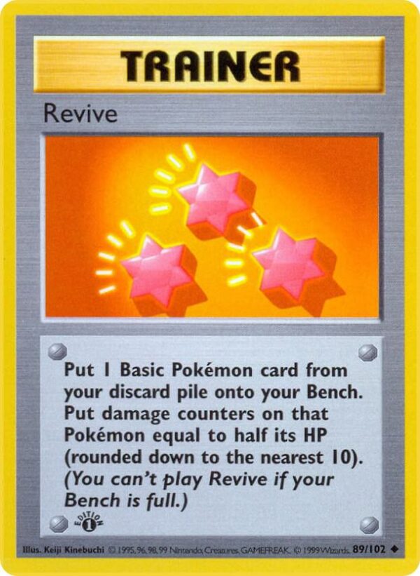 Revive 089/102 Unlimited Base Set (Shadowless) Revive 089/102 Unlimited Base Set (Shadowless)
