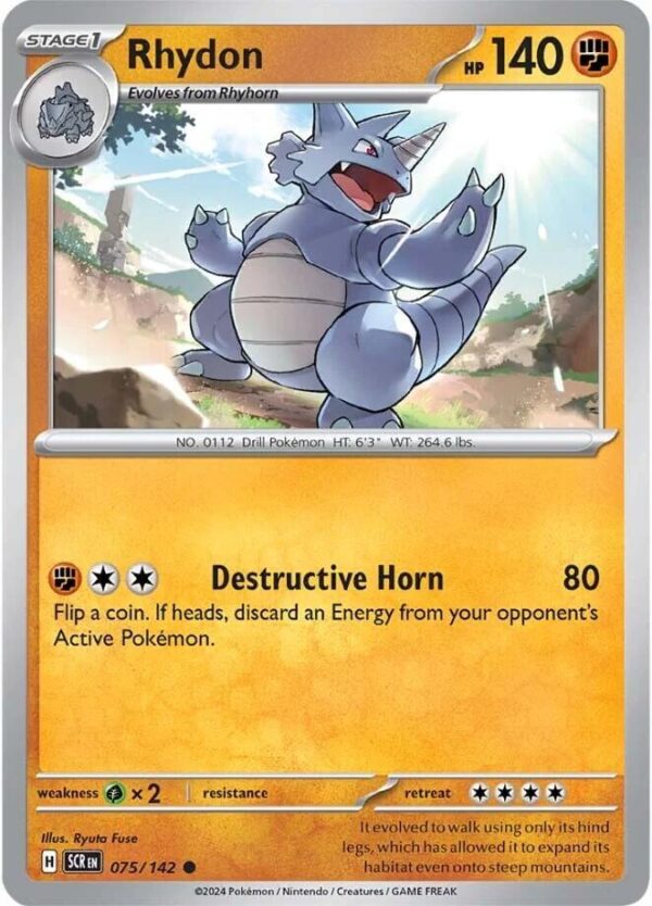 Rhydon 075/142 Normal SV07: Stellar Crown