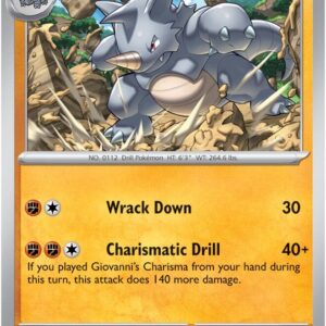 Rhydon 112/165 Normal SV: Scarlet & Violet 151 Rhydon 112/165 Normal SV: Scarlet & Violet 151