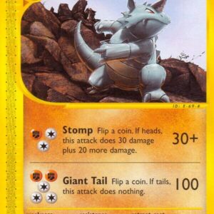 Rhydon (29) 029/144 Reverse Holofoil Skyridge
