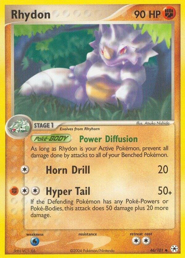 Rhydon 46/101 Normal Hidden Legends Rhydon 46/101 Normal Hidden Legends