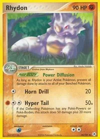 Rhydon | 46/101 | Reverse Holofoil | Hidden Legends