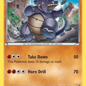 Rhydon 75/160 Reverse Holofoil XY – Primal Clash Rhydon 75/160 Reverse Holofoil XY – Primal Clash