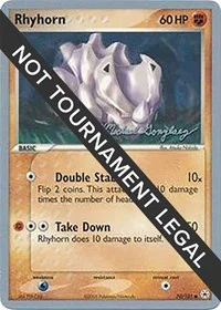 Rhyhorn | 2005 (Michael Gonzalez) | 70/101 | Normal | World Championship Decks