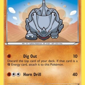 Rhyhorn 60/146 Reverse Holofoil XY Base Set