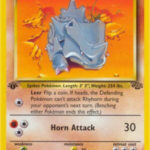Rhyhorn 61/64 Unlimited Jungle Rhyhorn 61/64 Unlimited Jungle