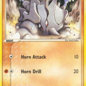 Rhyhorn 62/106 Reverse Holofoil Emerald