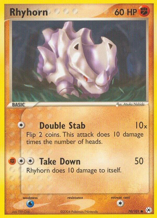 Rhyhorn 70/101 Normal Hidden Legends
