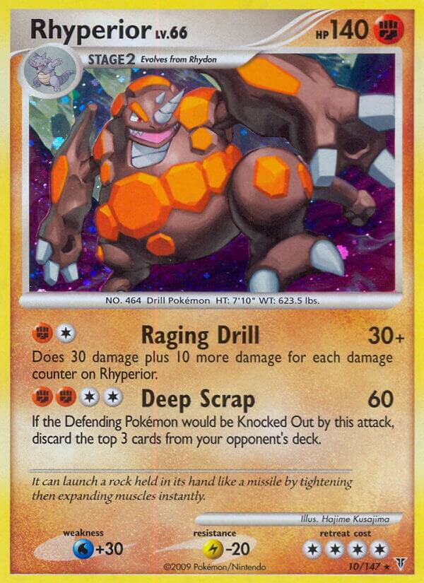 Rhyperior 10 Holofoil Supreme Victors
