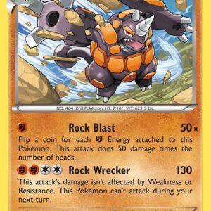 Rhyperior 62/146 Holofoil XY Base Set Rhyperior 62/146 Holofoil XY Base Set