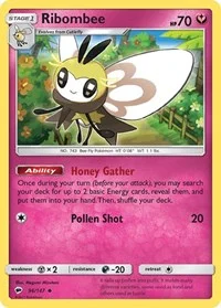 Ribombee | 96/147 | Reverse Holofoil | SM - Burning Shadows