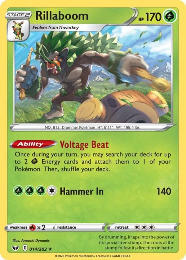 Rillaboom 014/202 Normal Deck Exclusives