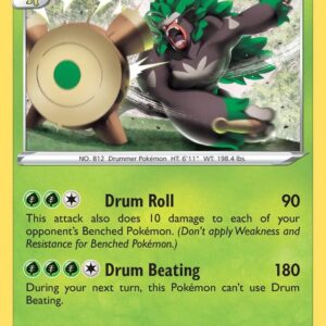 Rillaboom (015) 015/202 Reverse Holofoil SWSH01: Sword & Shield Base Set