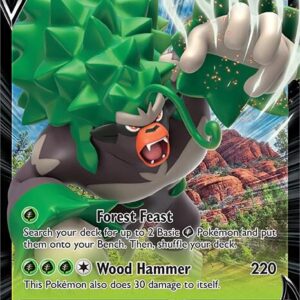 Rillaboom V 017/192 Holofoil SWSH02: Rebel Clash