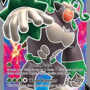 Rillaboom V (Full Art) 175/192 Holofoil SWSH02: Rebel Clash Rillaboom V (Full Art) 175/192 Holofoil SWSH02: Rebel Clash