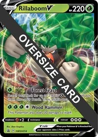 Rillaboom V | SWSH014 | Holofoil | Jumbo Cards