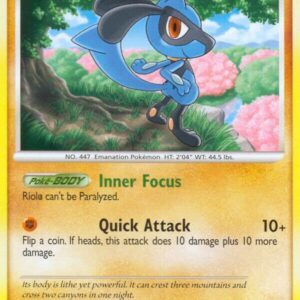 Riolu 016/017 Reverse Holofoil POP Series 8