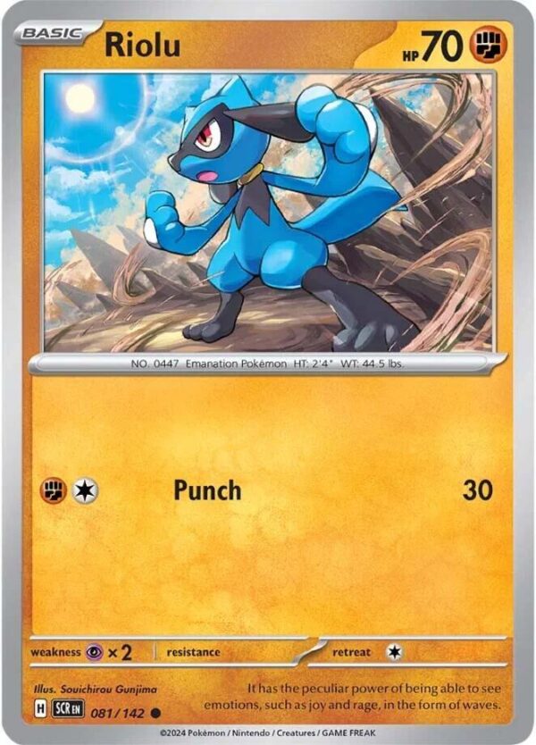 Riolu 081/142 Normal SV07: Stellar Crown