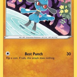 Riolu 090/185 Reverse Holofoil SWSH04: Vivid Voltage