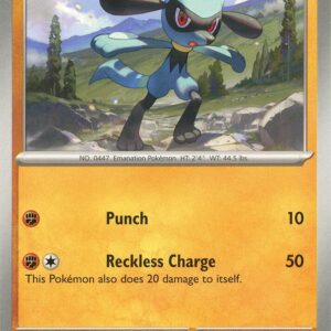 Riolu 113/198 Normal SV01: Scarlet & Violet Base Set