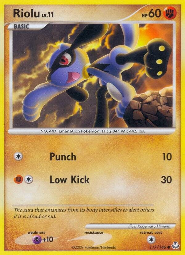 Riolu 117/146 Reverse Holofoil Legends Awakened