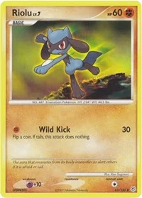 Riolu | 61/130 | Reverse Holofoil | Diamond and Pearl
