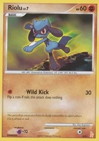 Riolu | 6/12 | Normal | DP Trainer Kit: Manaphy & Lucario