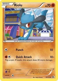 Riolu | 79/113 | Reverse Holofoil | Legendary Treasures