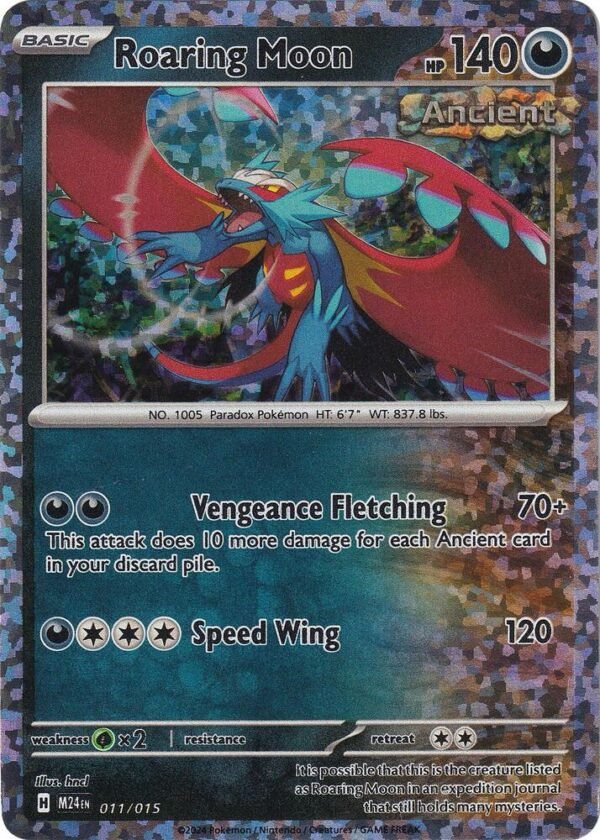 Roaring Moon 011/015 Holofoil McDonald’s Promos 2024