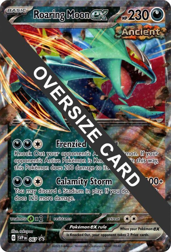 Roaring Moon ex 067 Holofoil Jumbo Cards