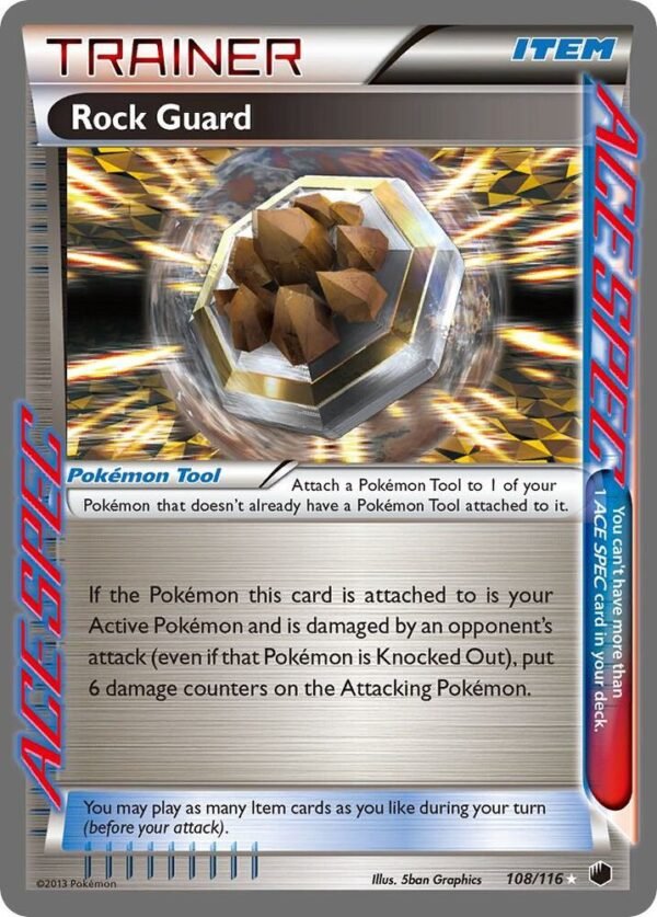 Rock Guard 108/116 Holofoil Plasma Freeze