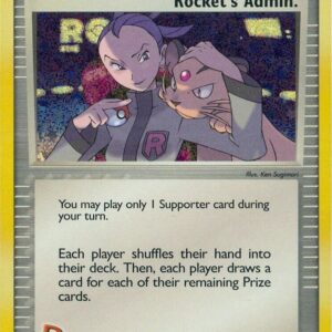 Rocket’s Admin. (CLC) 025/034 Holofoil Trading Card Game Classic