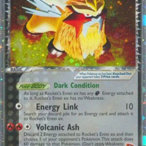 Rocket’s Entei ex 97/109 Holofoil Team Rocket Returns