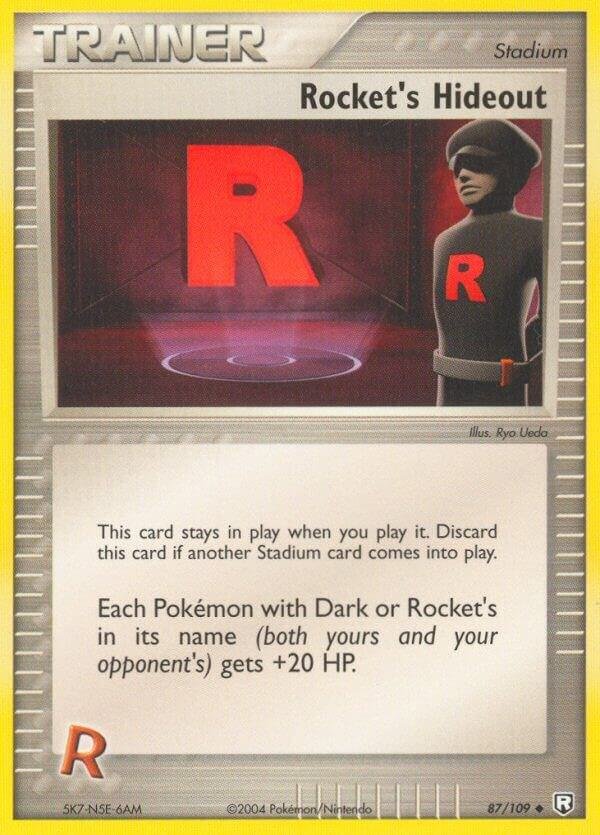 Rocket’s Hideout 87/109 Normal Team Rocket Returns