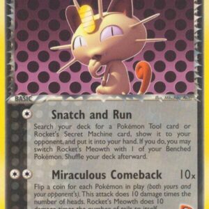 Rocket’s Meowth 46/109 Reverse Holofoil Team Rocket Returns Rocket’s Meowth 46/109 Reverse Holofoil Team Rocket Returns