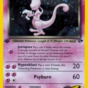 Rocket’s Mewtwo 014/132 Unlimited Holofoil Gym Challenge