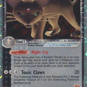 Rocket’s Persian ex 116/115 Holofoil Unseen Forces Rocket’s Persian ex 116/115 Holofoil Unseen Forces