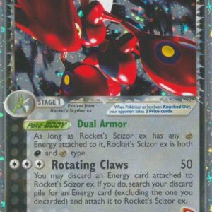 Rocket’s Scizor ex 101/109 Holofoil Team Rocket Returns