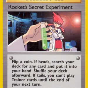 Rocket’s Secret Experiment 120/132 1st Edition Gym Challenge Rocket’s Secret Experiment 120/132 1st Edition Gym Challenge