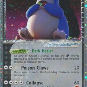 Rocket’s Snorlax ex 104/109 Holofoil Team Rocket Returns