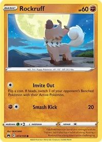 Rockruff | 073/159 | Reverse Holofoil | Crown Zenith