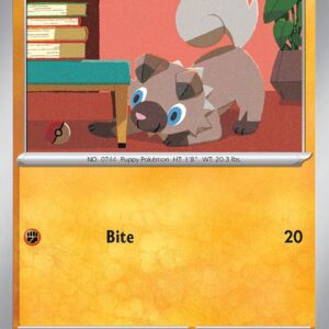 Rockruff 116/197 Normal SV03: Obsidian Flames Rockruff 116/197 Normal SV03: Obsidian Flames