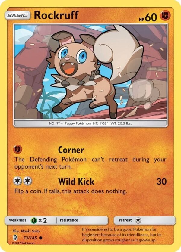 Rockruff 73/145 Normal SM – Guardians Rising