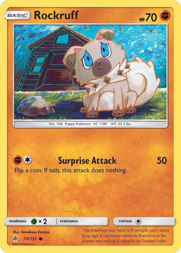 Rockruff 75/131 Normal SM – Forbidden Light Rockruff 75/131 Normal SM – Forbidden Light