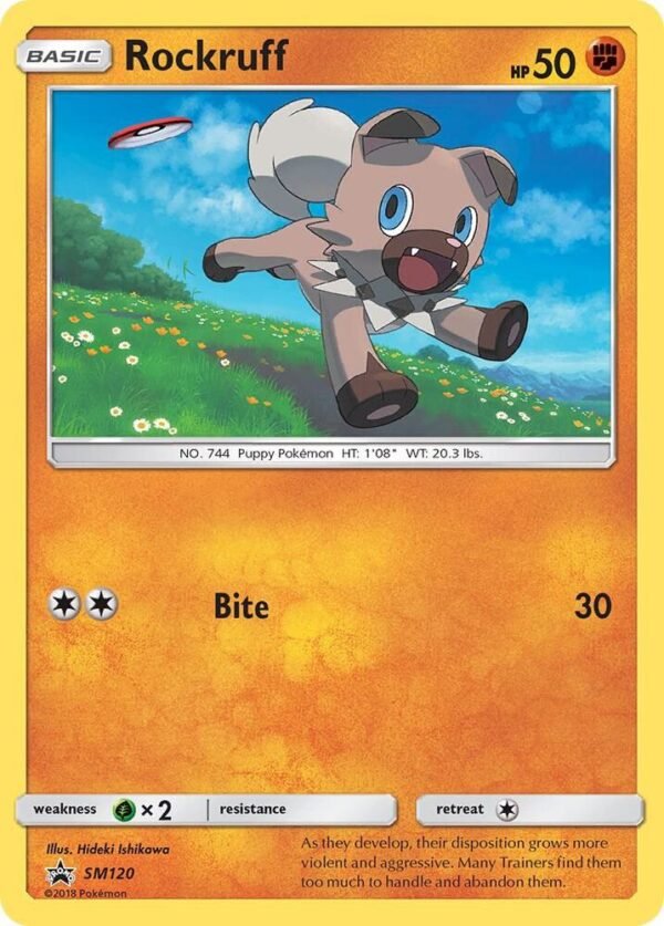 Rockruff SM120 Holofoil SM Promos Rockruff SM120 Holofoil SM Promos