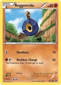 Roggenrola (50) | 50/98 | Reverse Holofoil | Emerging Powers