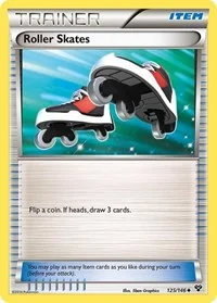 Roller Skates | 125/146 | Reverse Holofoil | XY Base Set