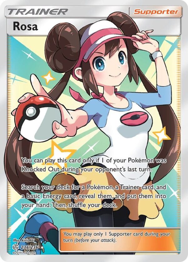 Rosa (Full Art) 236/236 Holofoil SM – Cosmic Eclipse