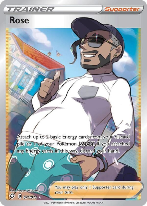 Rose (Full Art) 071/072 Holofoil Shining Fates Rose (Full Art) 071/072 Holofoil Shining Fates